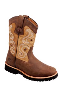 Men's Durable Boot - Cognac