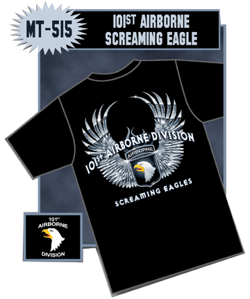 101st Airborne - Screaming Eagles Shirt