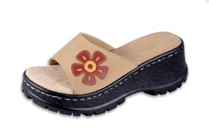Men's Durable Sandal - Cognac